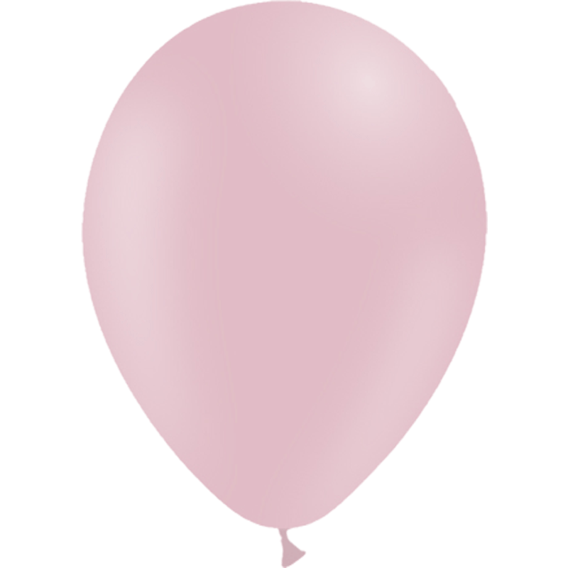 100 Ballons HG45 Pastel Matte Rose Bébé - Balloonia
