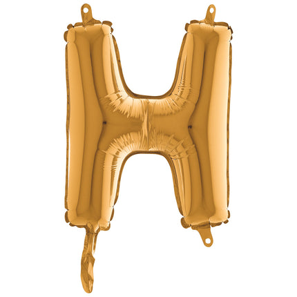 Lettre H Or 14