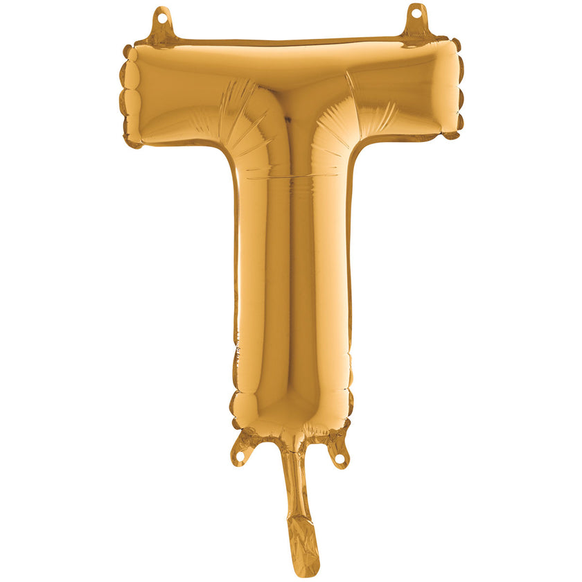 Lettre T Or 14