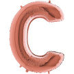 Lettre C Rose Gold 40