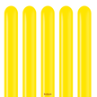 100 Ballons Modeling 260 Yellow - Kalisan