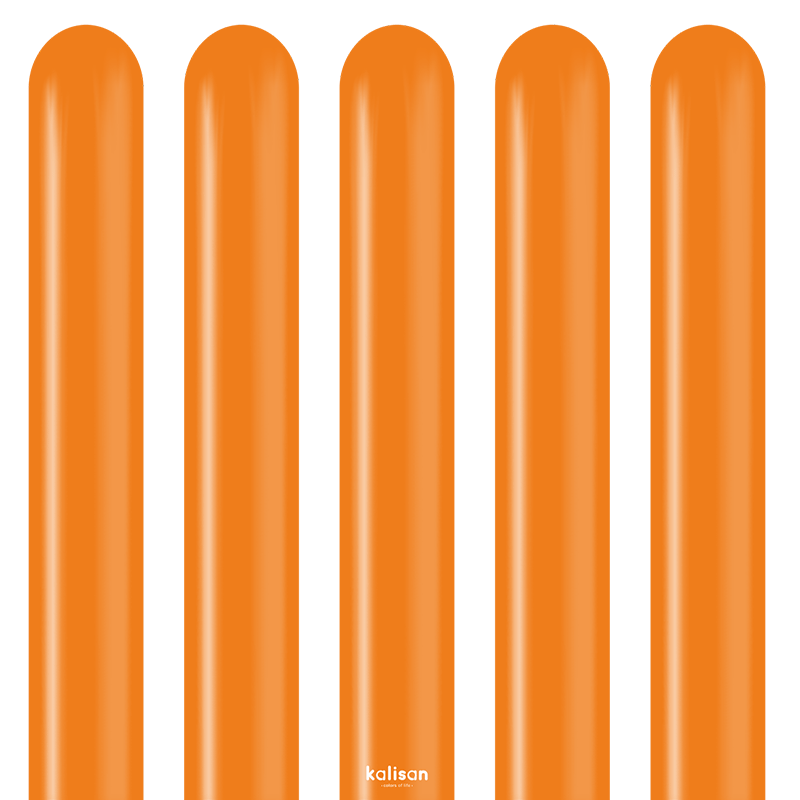 100 Ballons Modeling 260 Orange - Kalisan