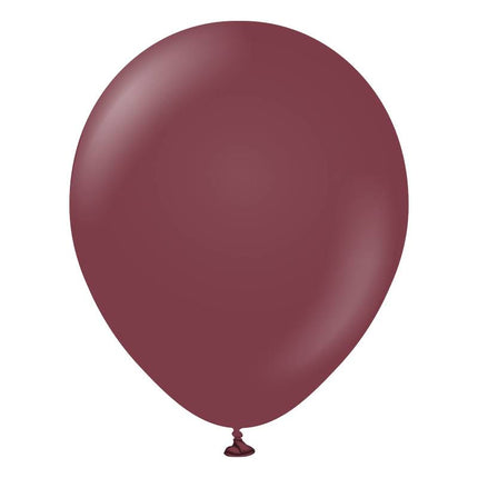 25 Ballons 30cm Bordeaux- Ballonrama