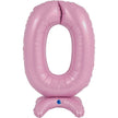 Chiffre Standup 0 Pastel Pink 25