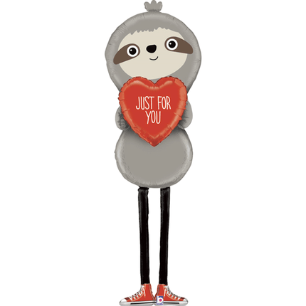 Ballon Aluminium 5' Special Delivery Sloth - Grabo