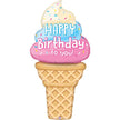 Ballon 5' Special Delivery Ice Cream - Grabo