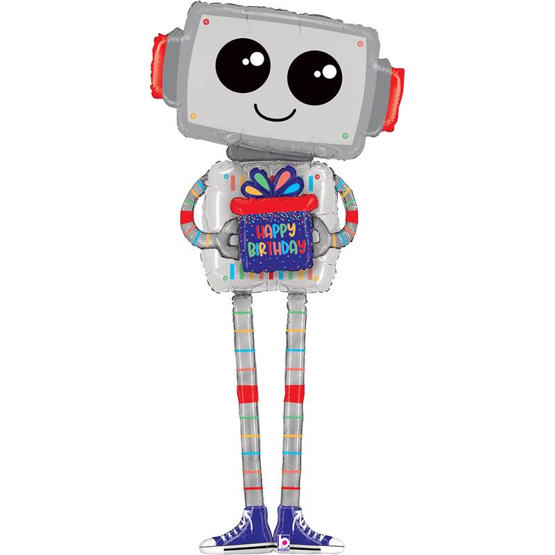 Ballon 5' Special Delivery Robot - Grabo