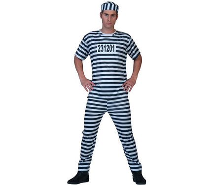 déguisement de prisonnier andy adulte