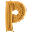 Lettre P Or 40