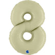 Chiffre 8 Satin Olive Green 40