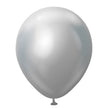 10 Ballons 30cm Mirror Argent- Ballonrama