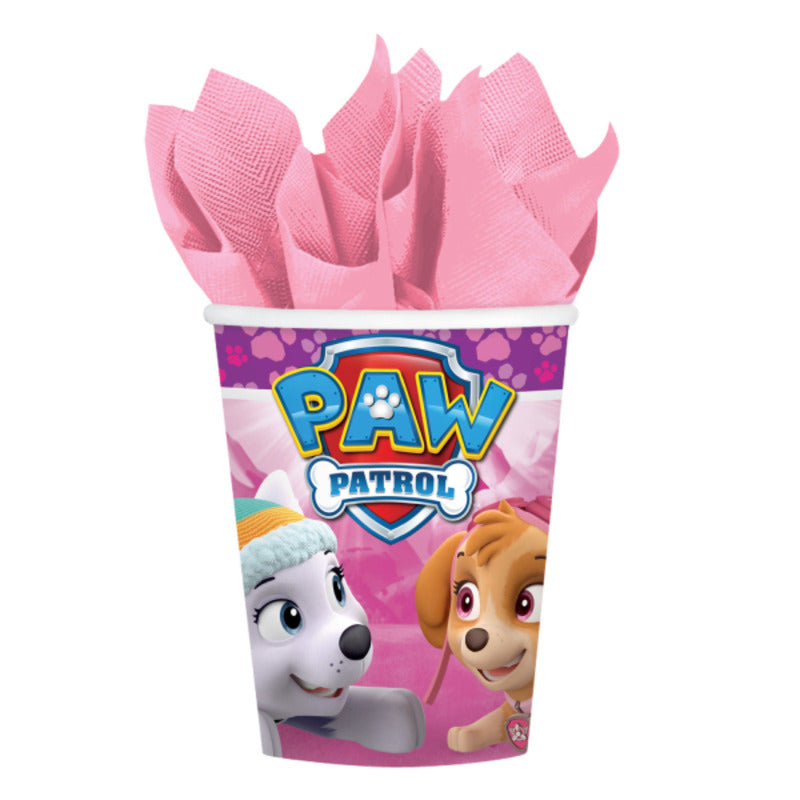 8 Verres Pat' Patrouille 250ml - Amscan