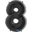 Chiffre 8 Noir 40