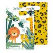 8 Pochettes Papiers Animaux Savane - Amscan