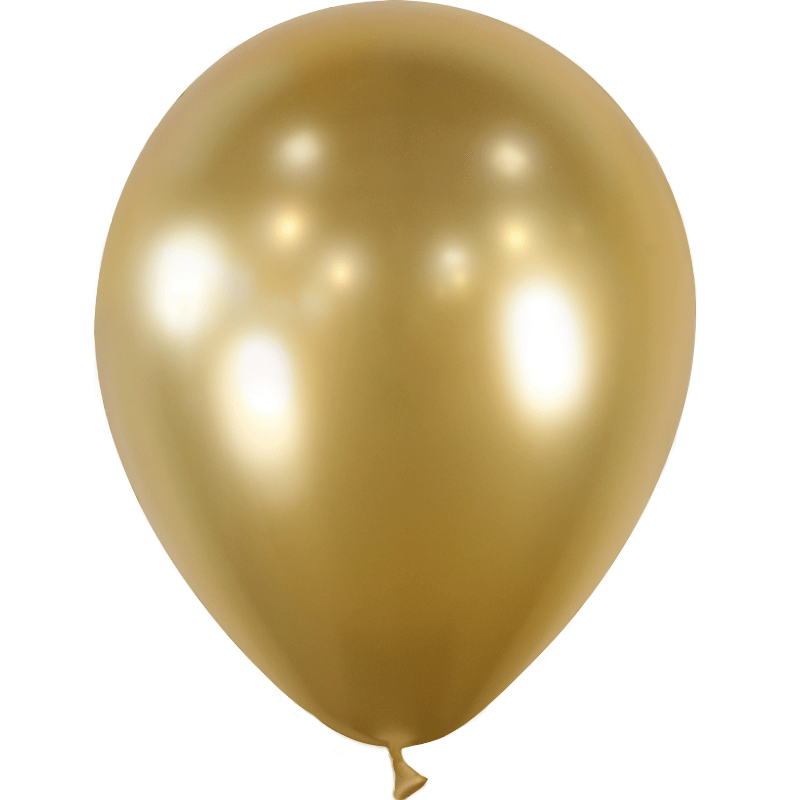 25 Ballons HG112 Or Brillant - Balloonia