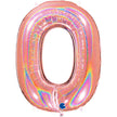 Chiffre 0 Holographic Rose Gold 40