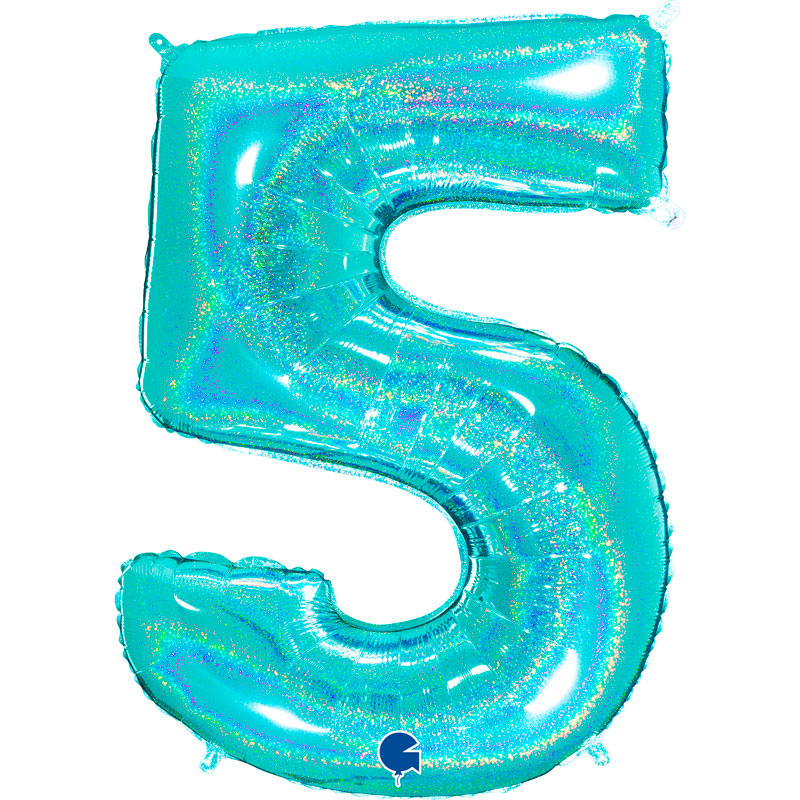 Chiffre 5 Holographic Tiffany 40