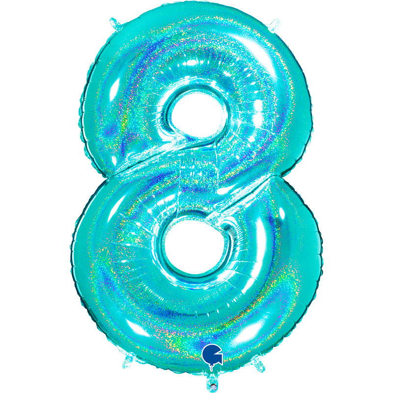 Chiffre 8 Holographic Tiffany 40