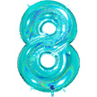 Chiffre 8 Holographic Tiffany 40