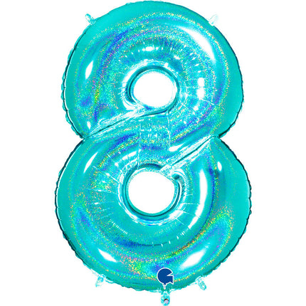 Chiffre 8 Holographic Tiffany 40