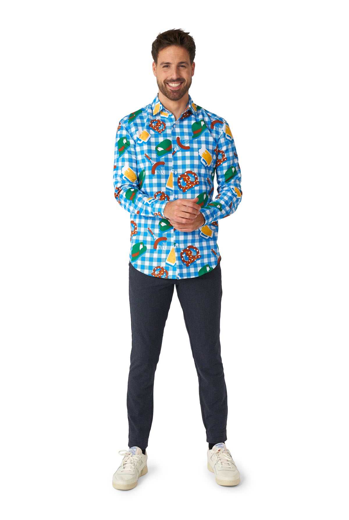Chemise Suitmeister October Check Blue