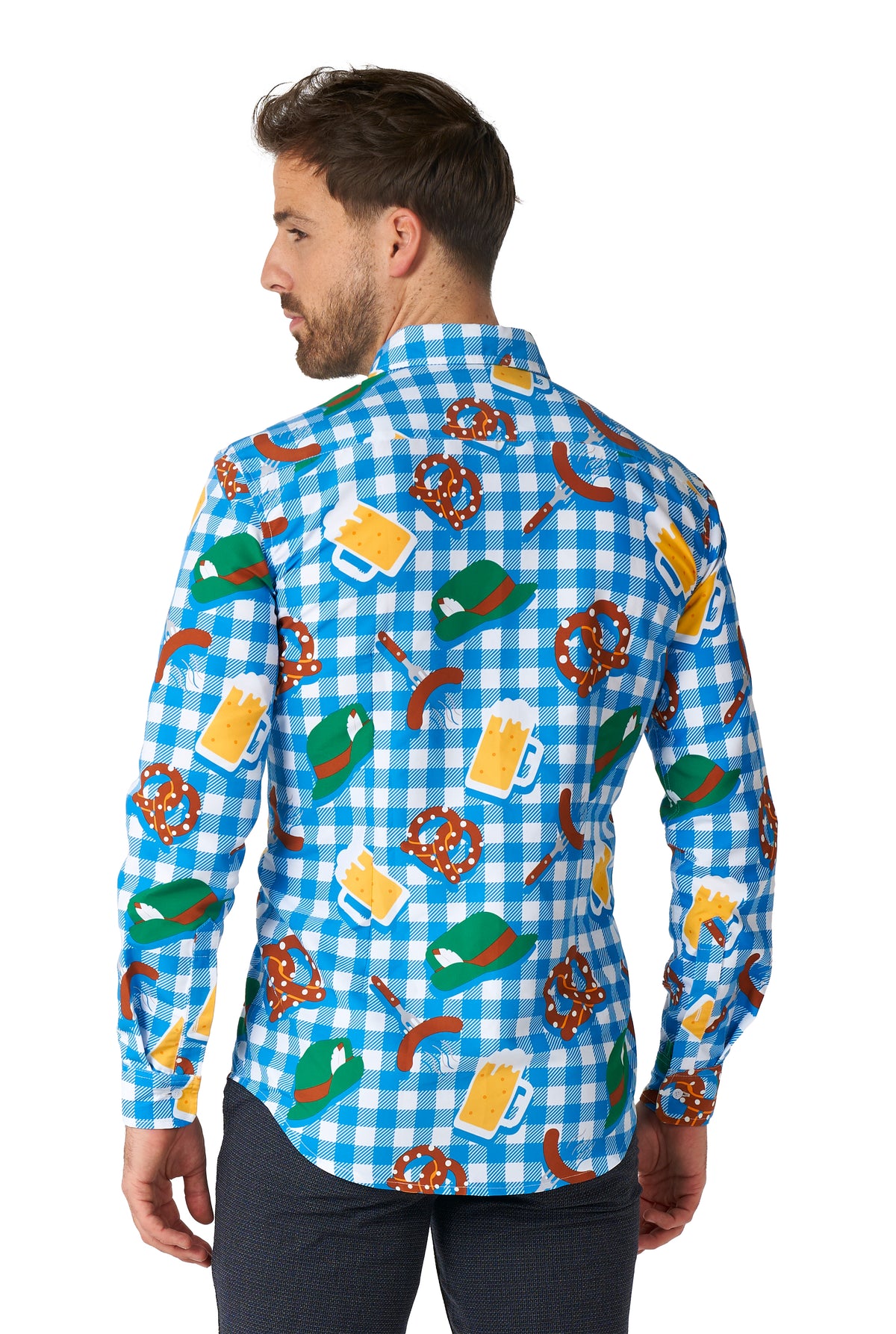 Chemise Suitmeister October Check Blue