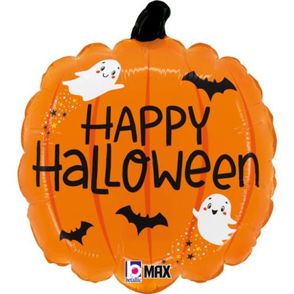 Ballon Aluminium Citrouille d'Halloween 18