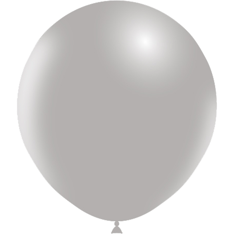 5 Ballons HG118 Gris - Balloonia