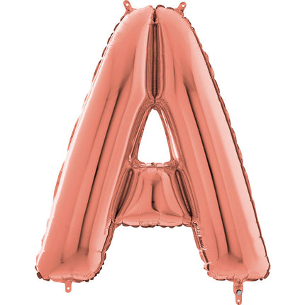 Lettre A Rose Gold 26