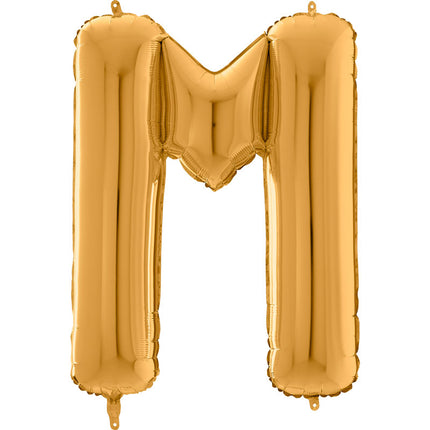 Lettre M Or 26