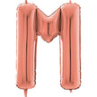 Lettre M Rose Gold 26