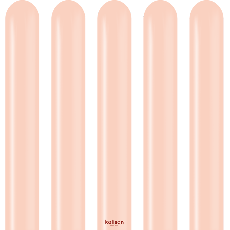 100 Ballons Modeling 260 Macaron Salmon - Kalisan