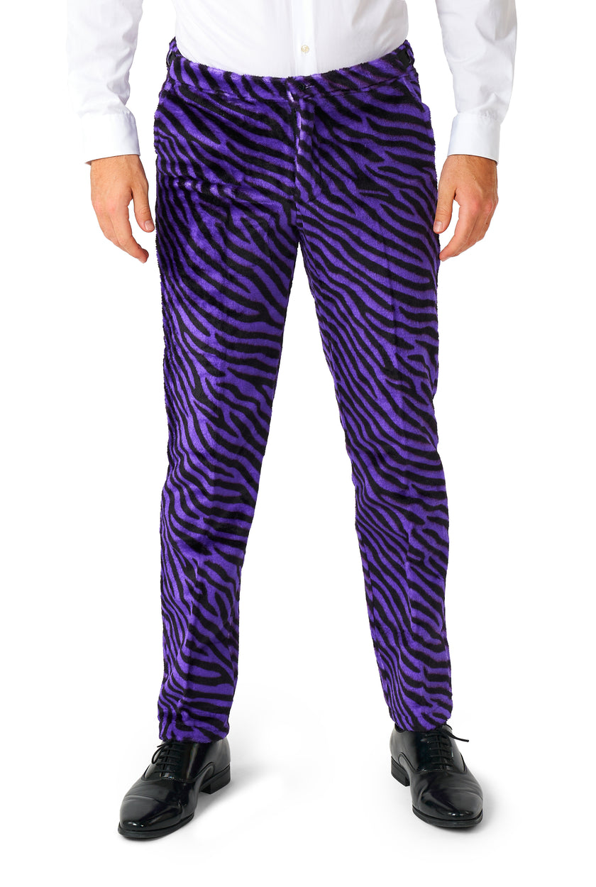 Costume Suitmeister Pimp Faux Fur Purple