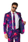 Costume Suitmeister Retro Neon Navy