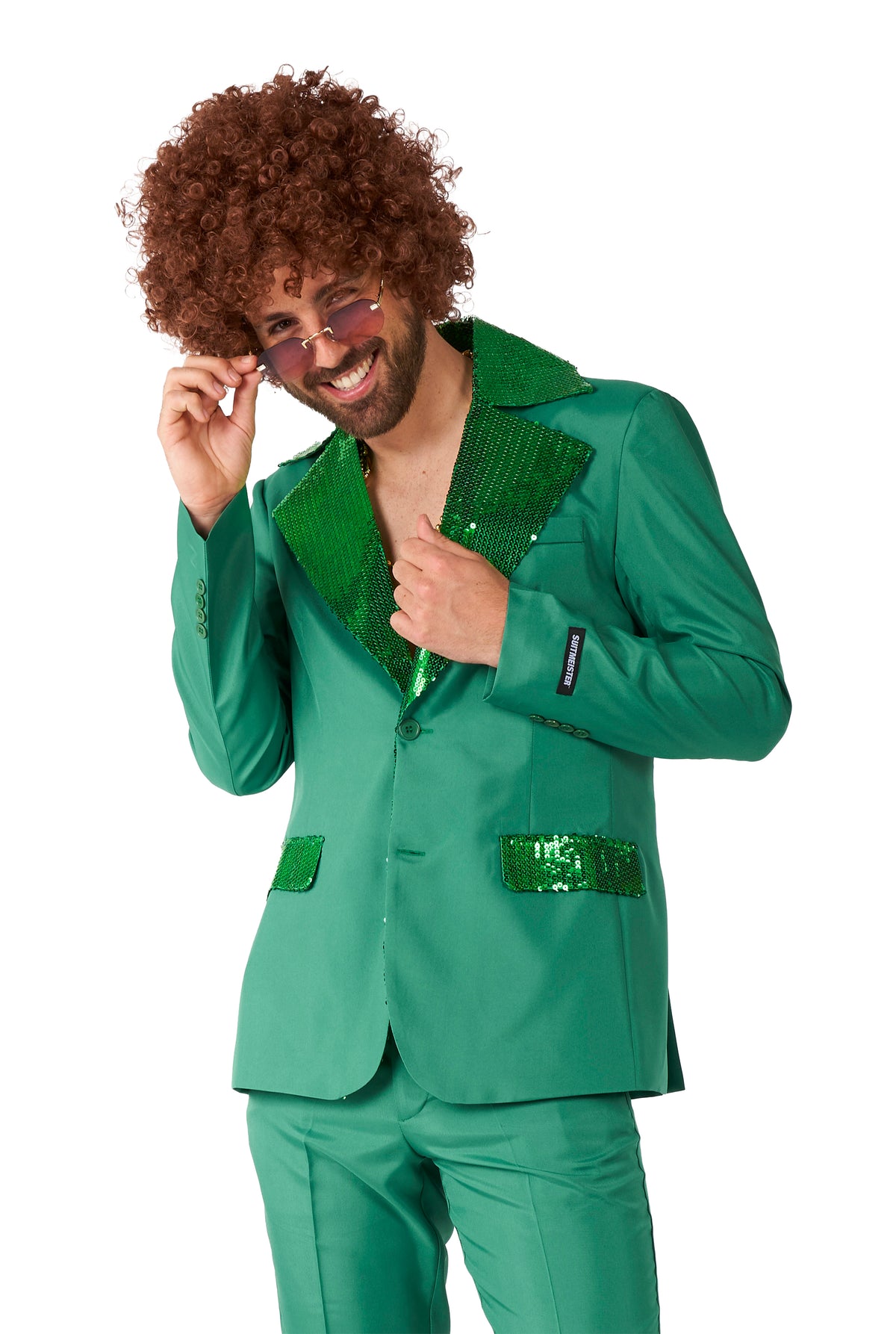 Costume Suitmeister Disco Suit Green