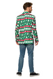 Veste Suitmeister Christmas Green Nordic Jacket