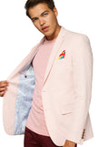 Veste OppoSuits Deluxe Tropical - Birdie - Soft Pink