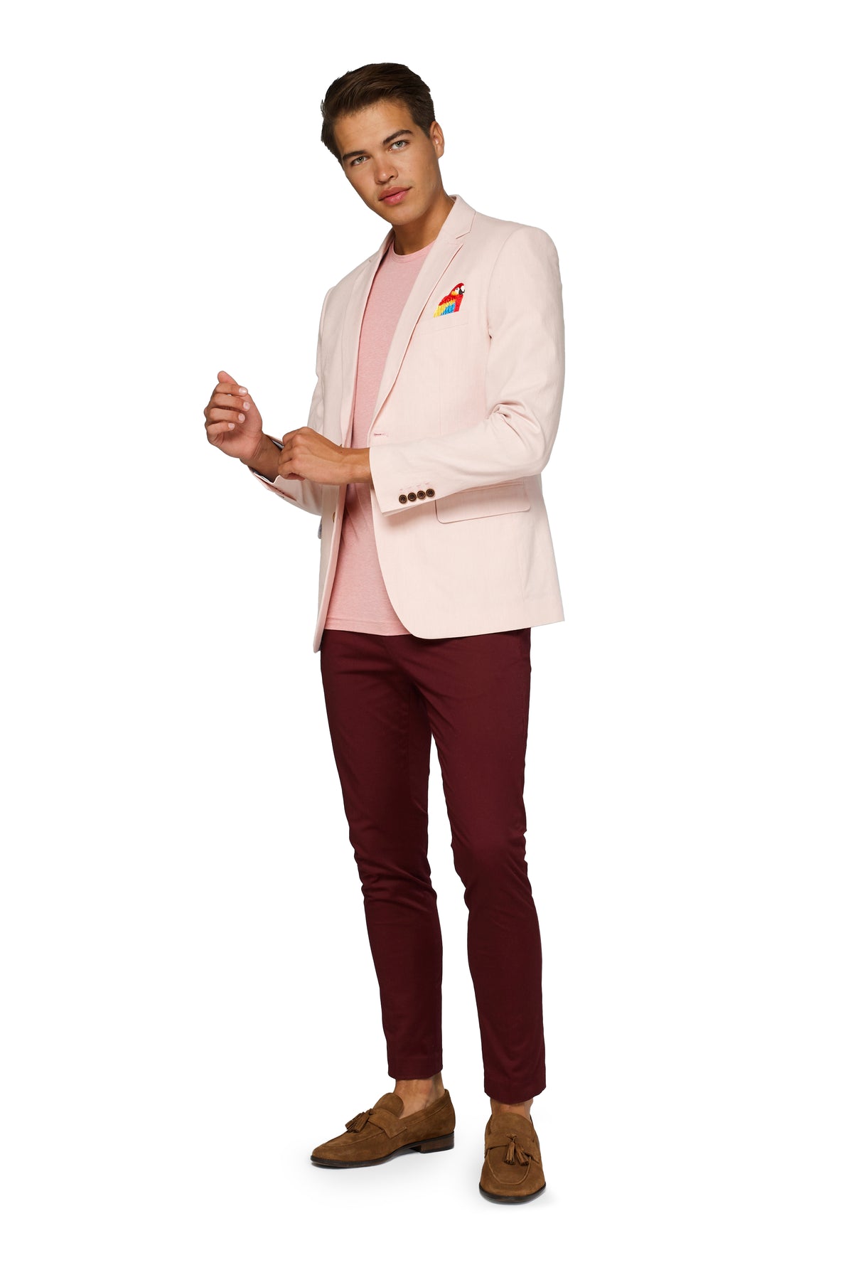 Veste OppoSuits Deluxe Tropical - Birdie - Soft Pink