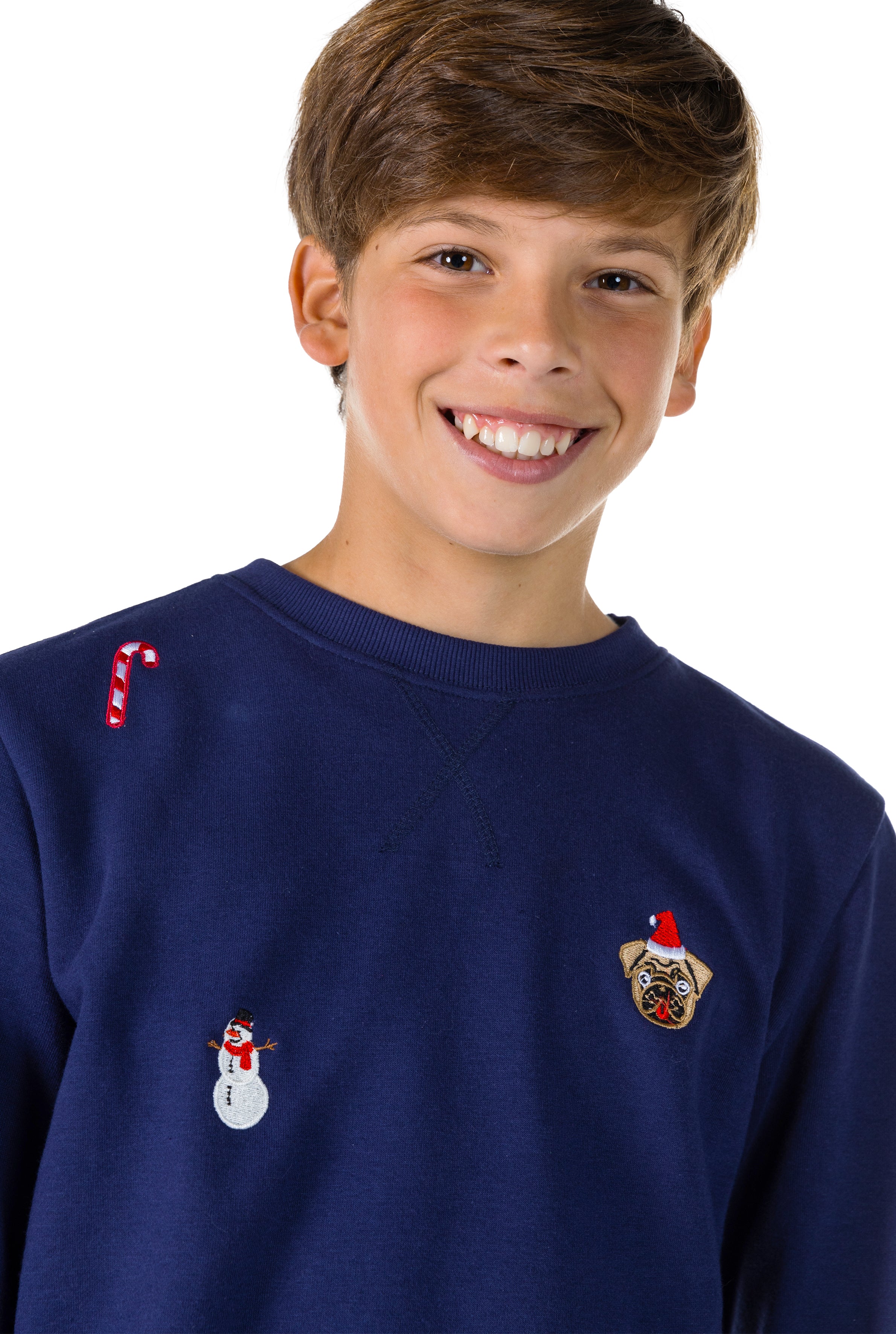 Pull OppoSuits Deluxe TEEN BOYS X-Mas Icons - Navy
