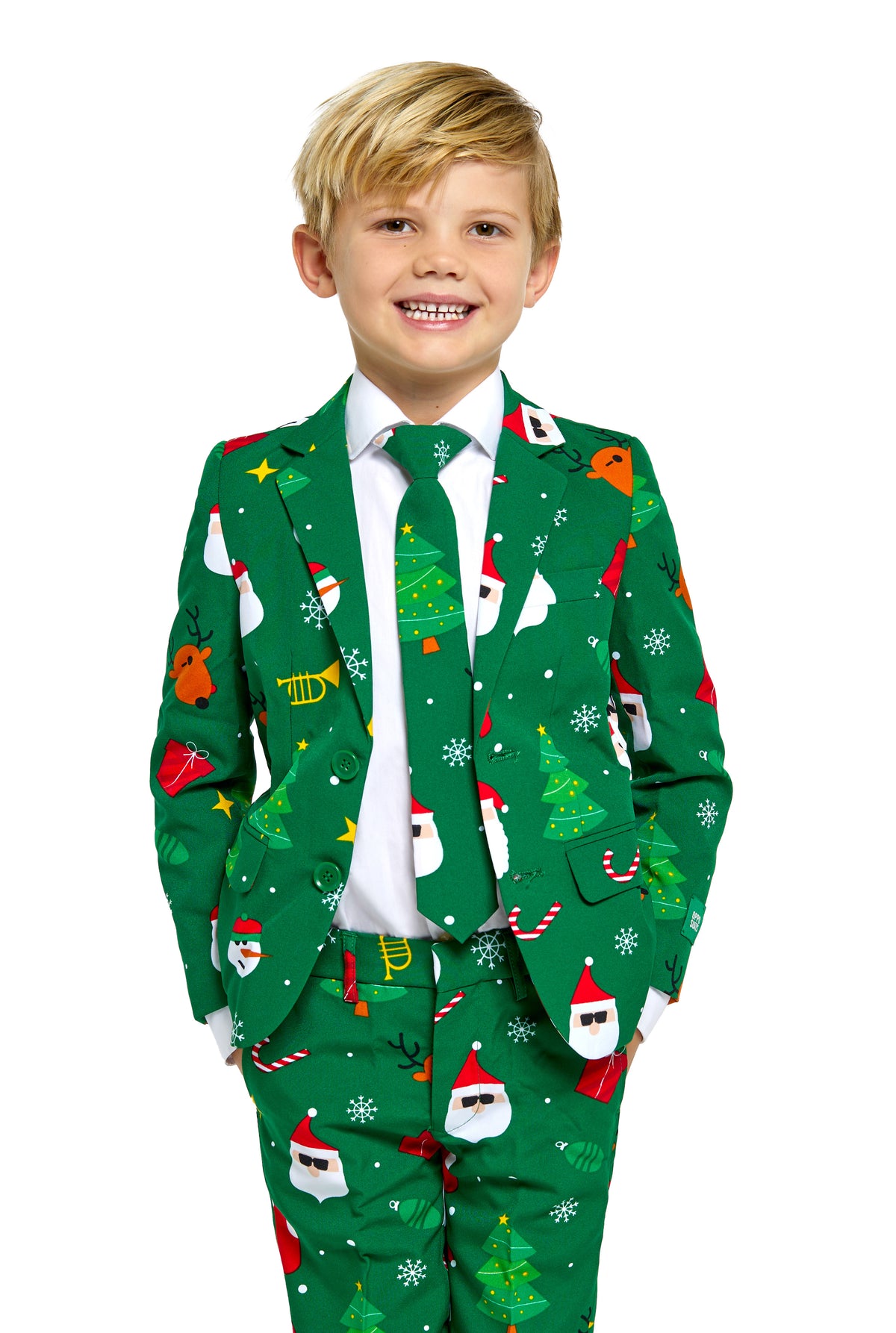 Costume OppoSuits BOYS Festivity Green