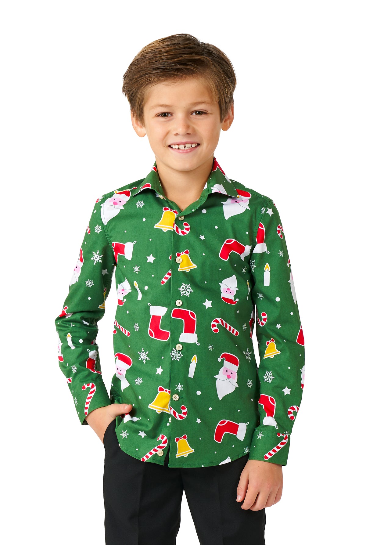 Chemise OppoSuits SHIRT LS Santaboss