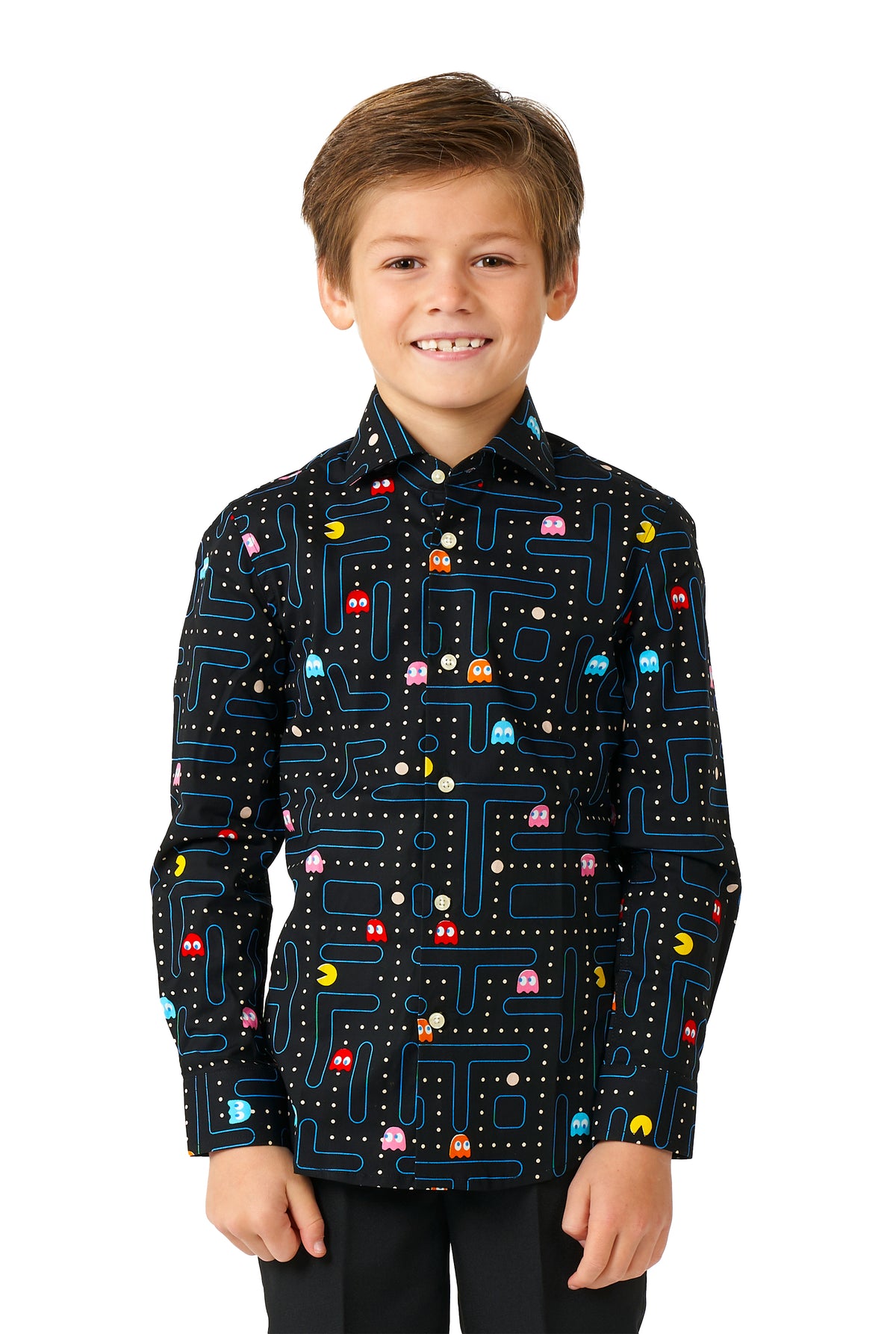 Chemise OppoSuits SHIRT LS PAC-MAN Boys