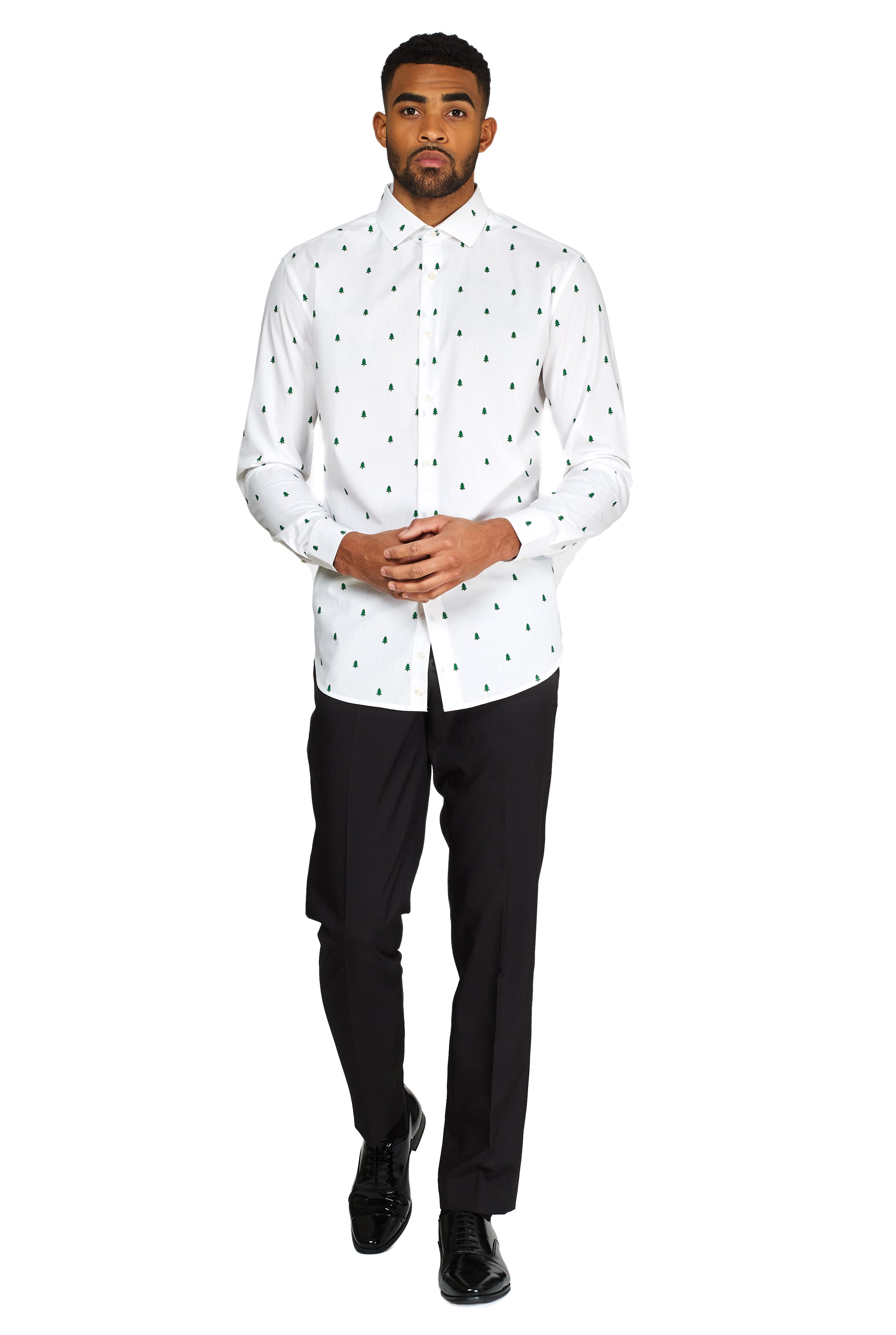 Chemise OppoSuits SHIRT LS Christmas Trees
