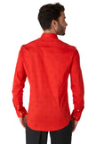 Chemise OppoSuits SHIRT LS Christmas Icons Red