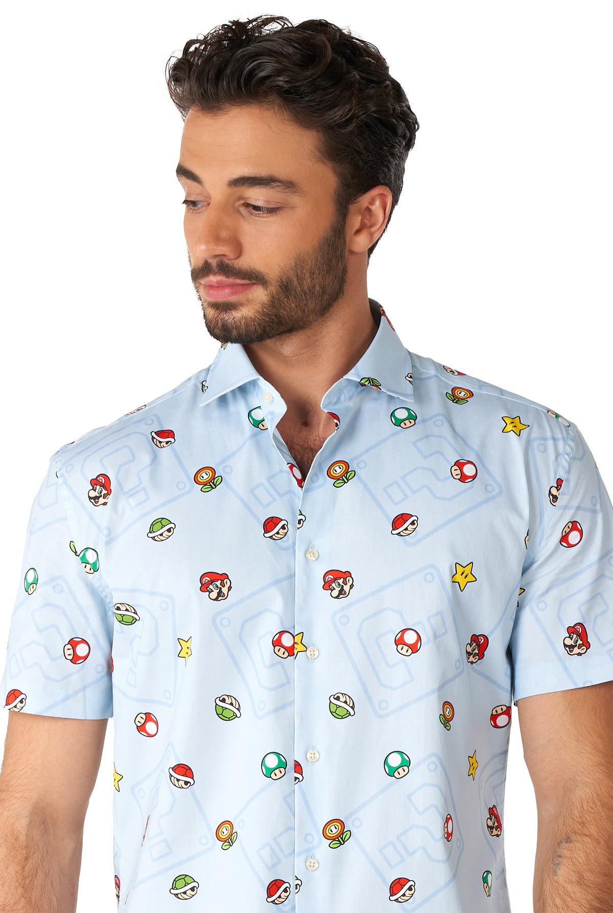 Chemise OppoSuits SHIRT Short Sleeve Super Mario Icons