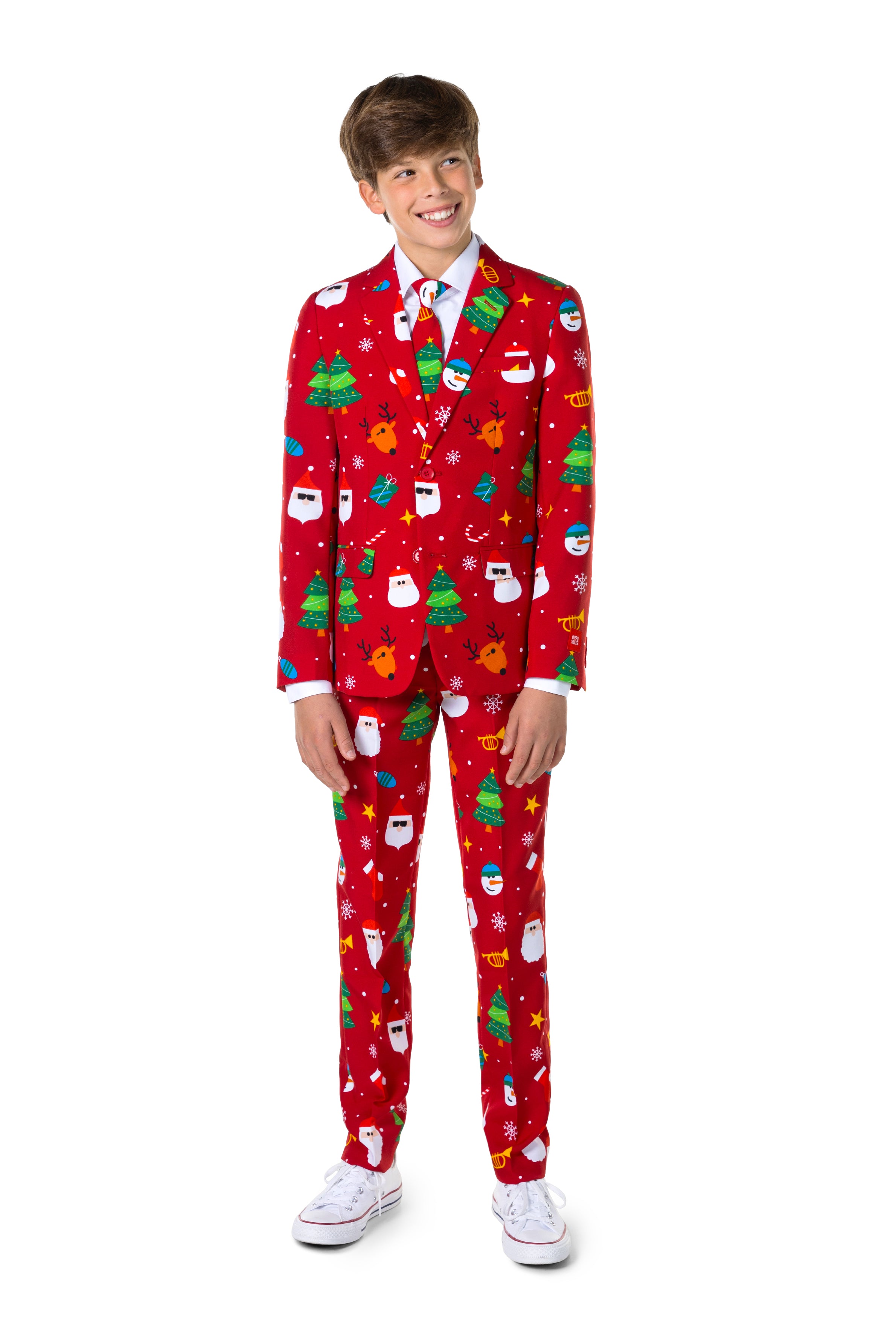 Costume OppoSuits TEEN BOYS Festivity Red