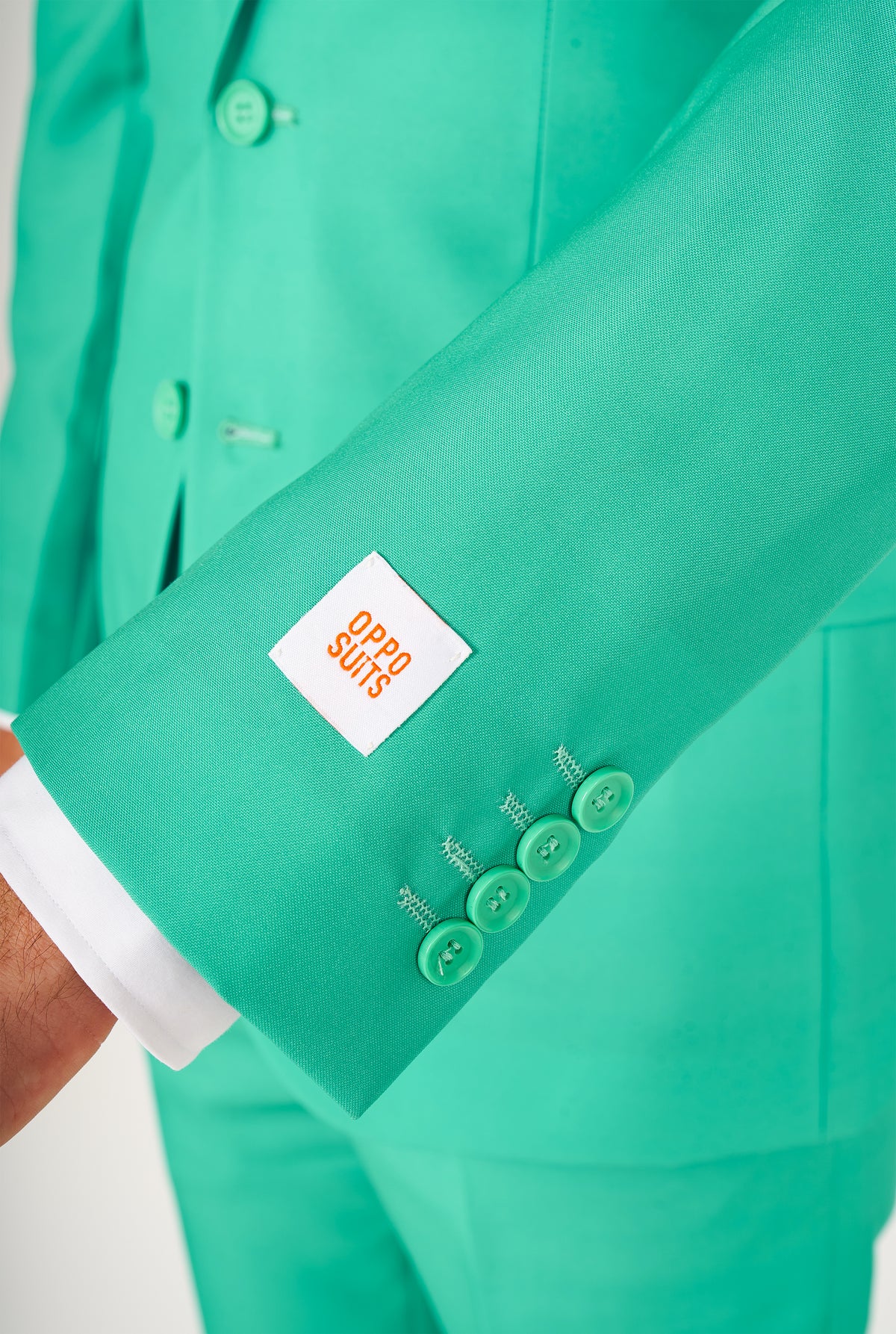 Costume OppoSuits Trendy Turquoise