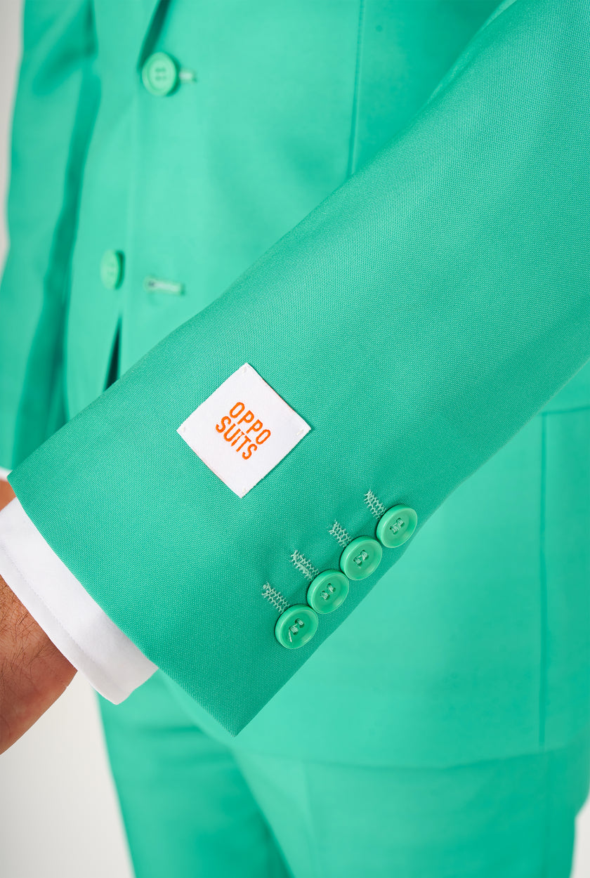 Costume OppoSuits Trendy Turquoise