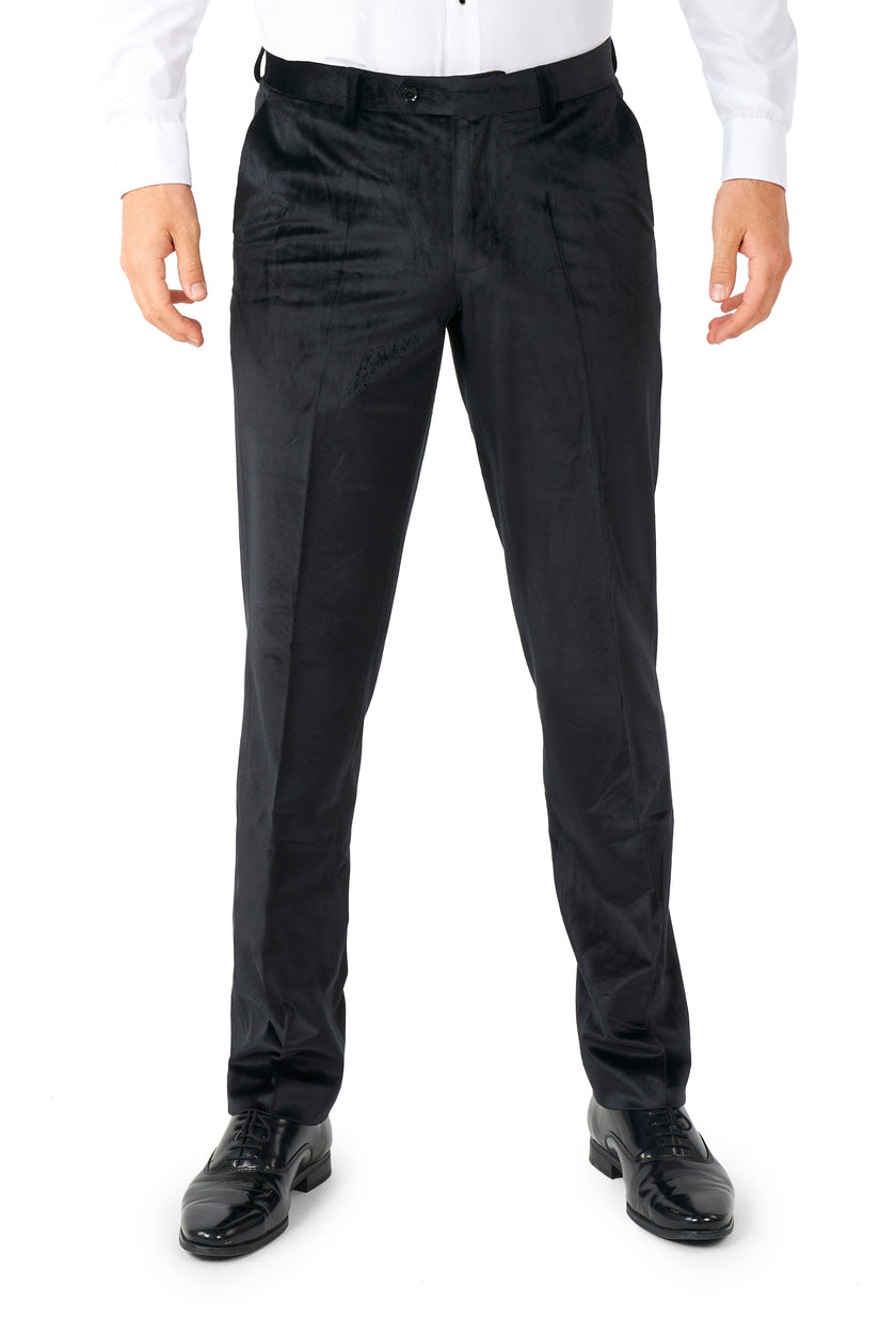 Costume OppoSuits Midnight Black Velvet