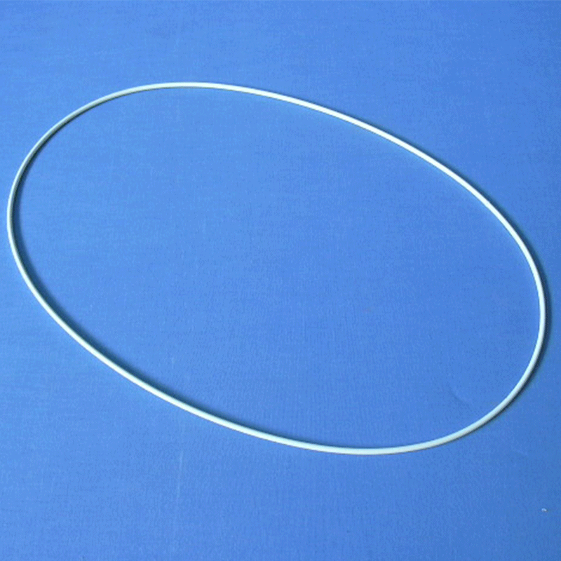 Ovale en Époxy Blanc 15cm x 10cm